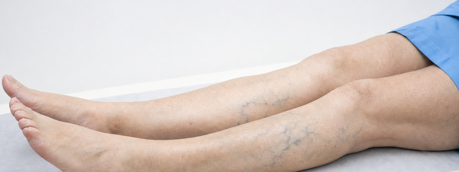 Pernas com veias varicosas — avaliação de doenças venosas